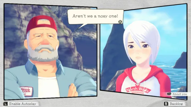 Another Code: Recollection Aren't we a nosy one?